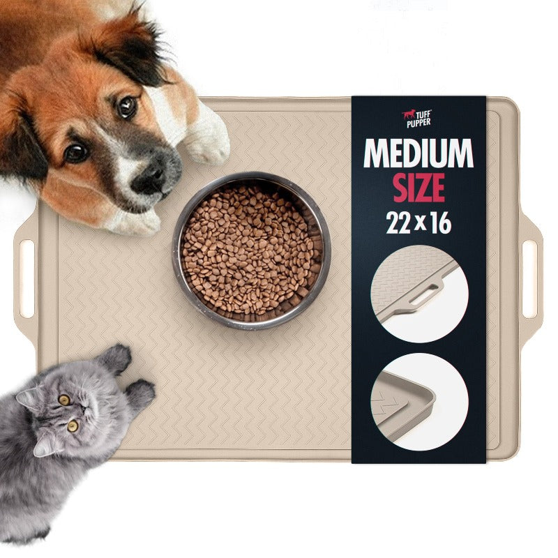 Xxl dog food store mat