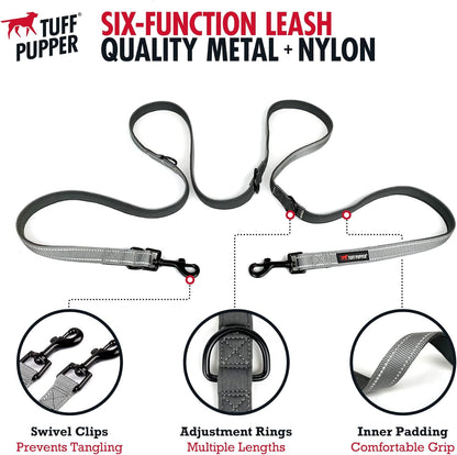 Tuff Pupper - Six-Function - Leash - Six-Function - Leash