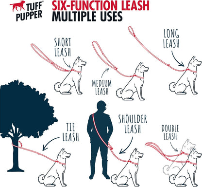 Tuff Pupper - Six-Function - Leash - Six-Function - Leash