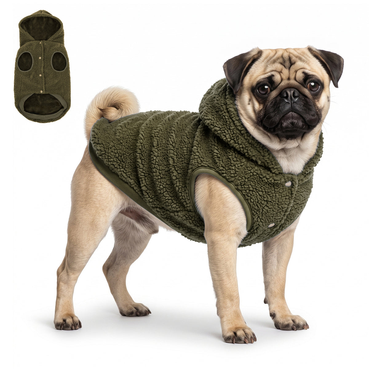 Fleece Sweater - Dog Hoodie