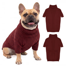 Thermal Comfort dog sweater in Burgundy, size Medium