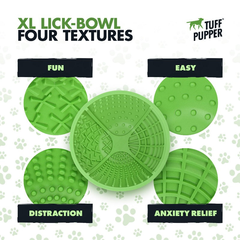 X-Large Silicone - Lick Bowl – Tuff Pupper