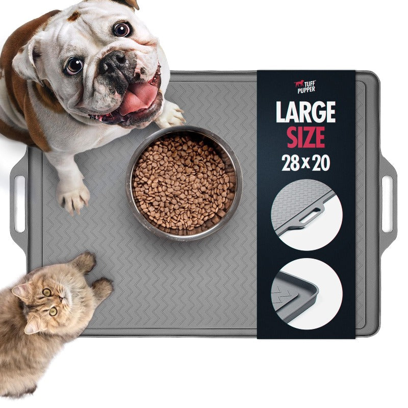 Extra large dog fashion feeding mat