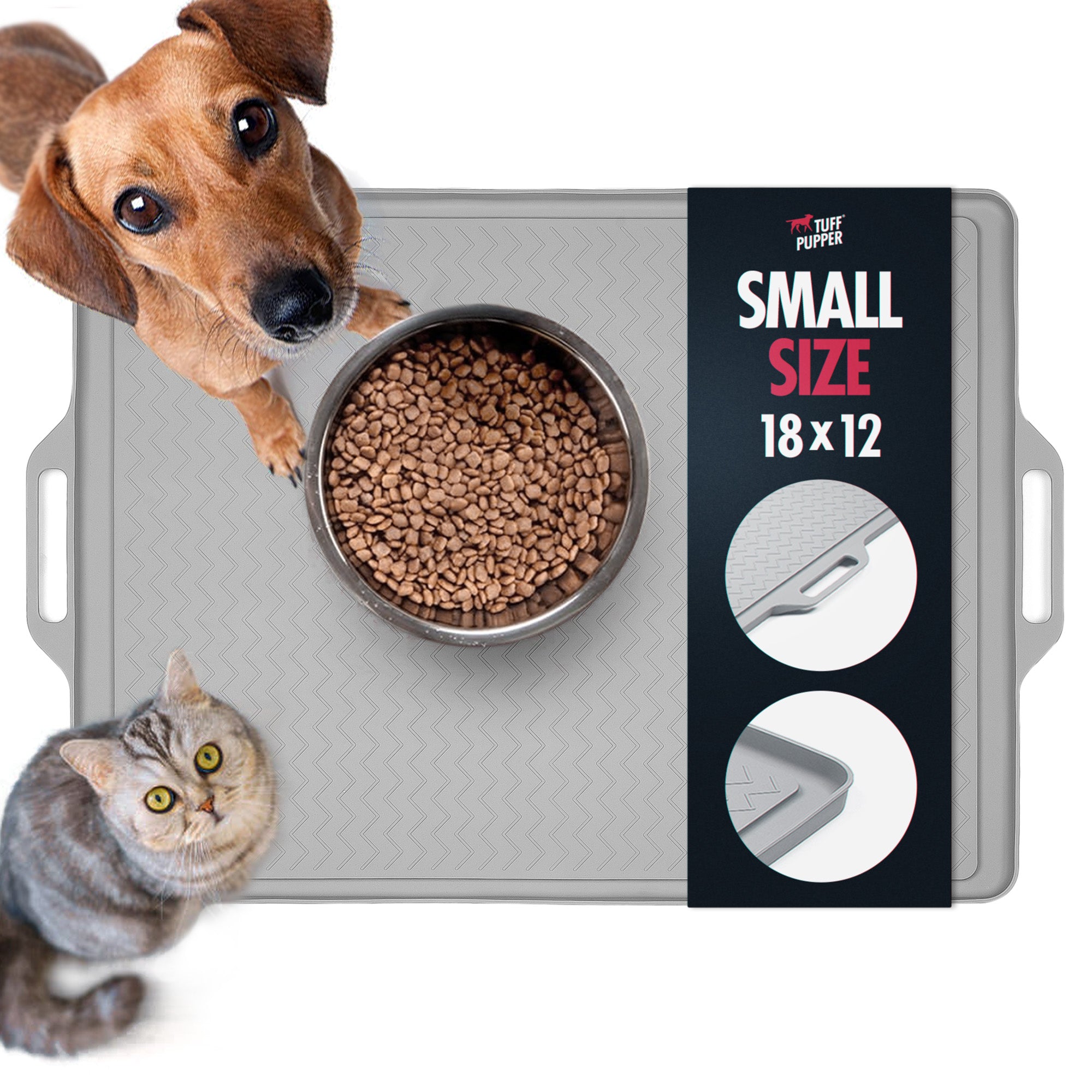 Petfusion fashion waterproof pet food mat