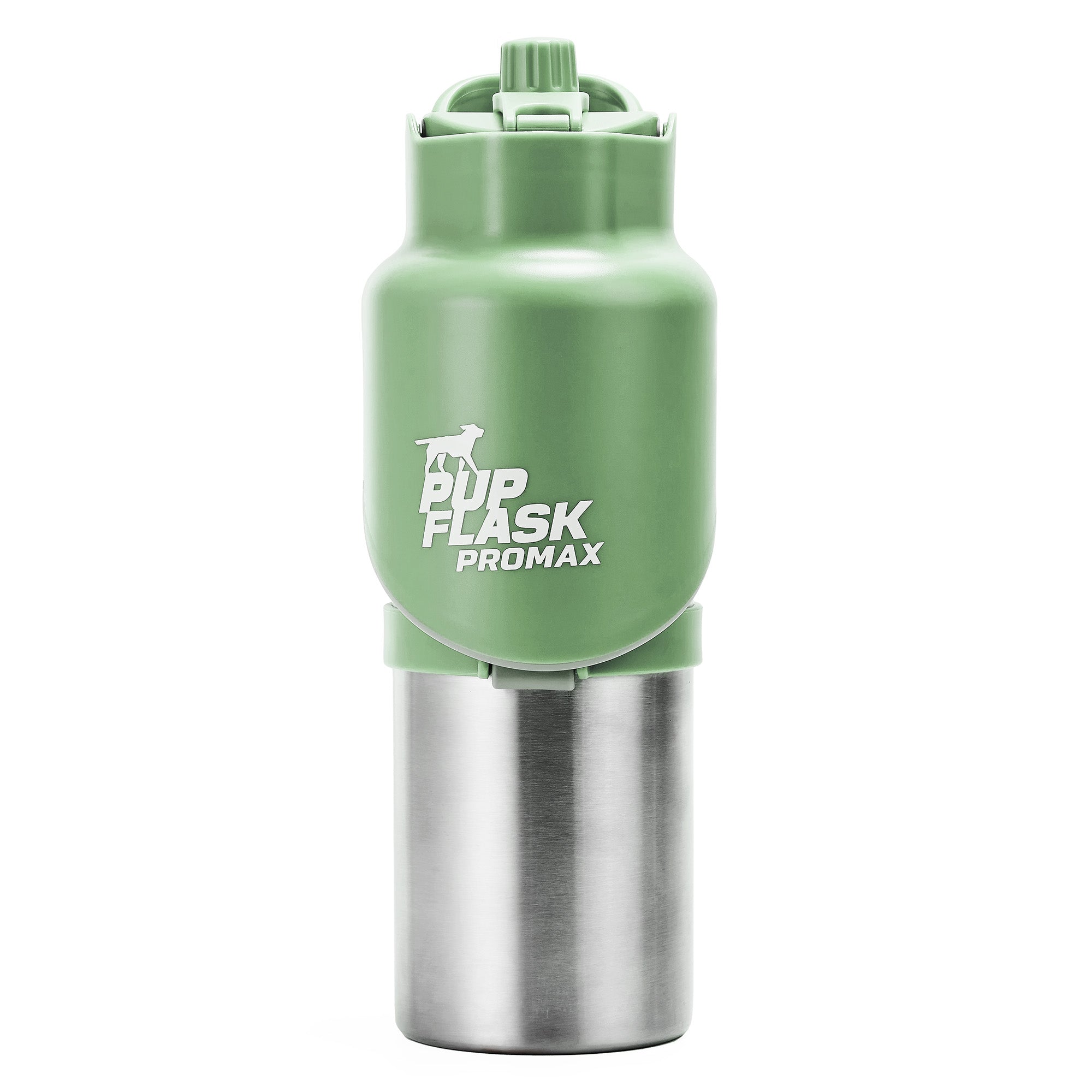 Dog Water Bottle Pro, 50oz Travel Flip Cup | Tuff Pupper