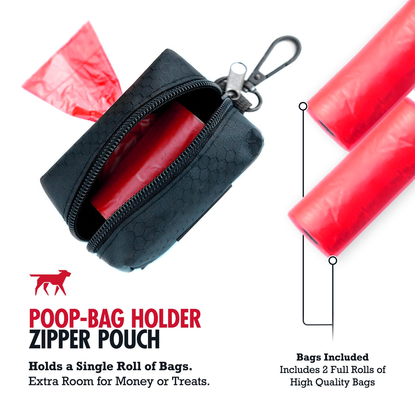 Easy Dispensing - Poop Bag Holder