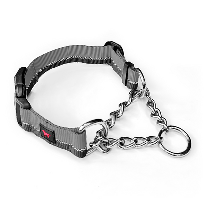 Tuff Pupper - Reaction - Martingale Collar - Thunder Grey