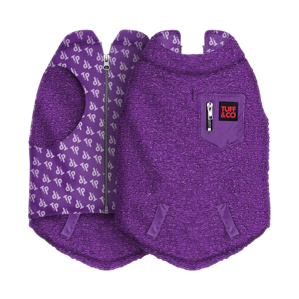 Dog Vest, Reversible Teddy Fleece Winter Coat | Tuff Pupper
