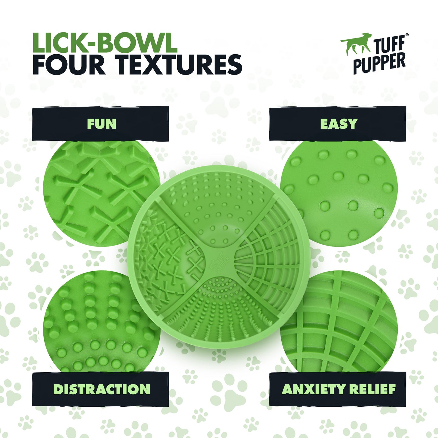 Four Textures - Lick Bowl