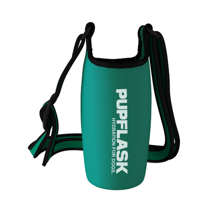 Tuff Pupper - PupFlask - 27oz Sling - Quetzal Green