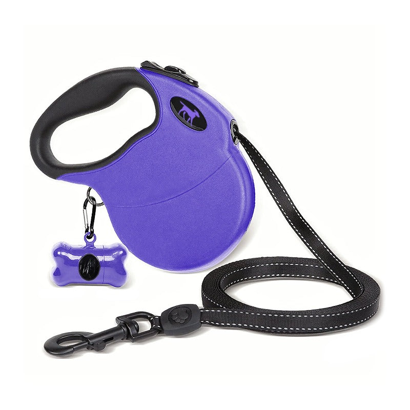 Purple retractable leash hotsell