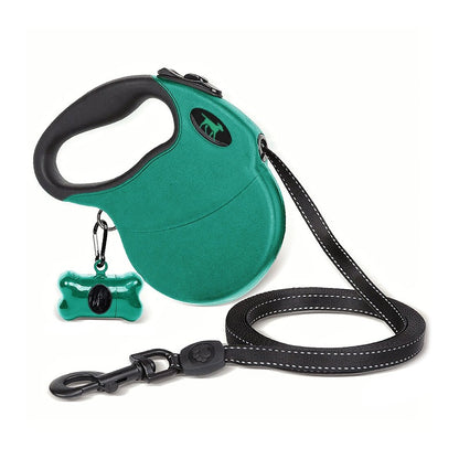 Tuff Pupper - Traverse - Retractable Leash - Quetzal Green