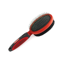 Grooming - Double Sided Pins &amp; Bristle Brush
