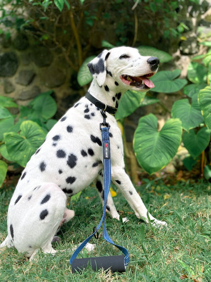 Tuff Pupper - Short Leash - Traffic Handle - Midnight Blue