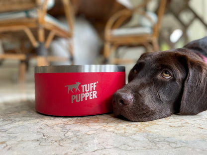 Tuff Pupper - Super Big Slurp - 100oz Bowl - Crimson Red