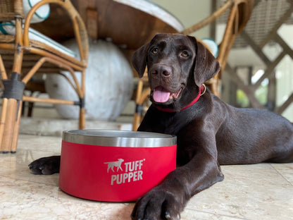 Tuff Pupper - Super Big Slurp - 100oz Bowl - Crimson Red