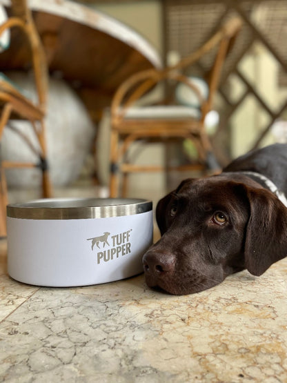 Tuff Pupper - Super Big Slurp - 100oz Bowl - Snow White