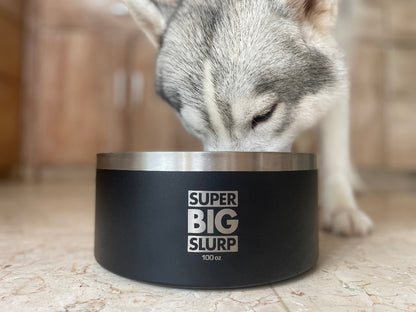 Tuff Pupper - Super Big Slurp - 100oz Bowl - Epic Black