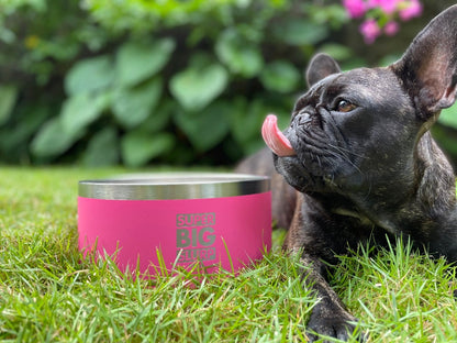 Tuff Pupper - Super Big Slurp - 100oz Bowl - Punch Pink