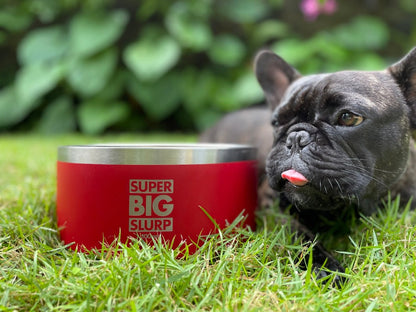 Tuff Pupper - Super Big Slurp - 100oz Bowl - Crimson Red