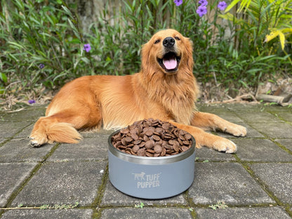 Tuff Pupper - Super Big Slurp - 100oz Bowl - Cool Grey