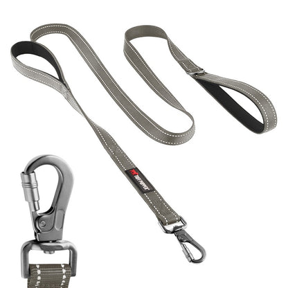 Tuff Pupper - Avail - Safety Leash - Steel Grey