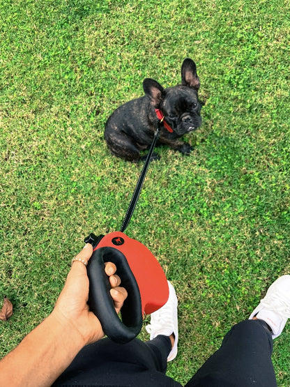 Tuff Pupper - Traverse - Retractable Leash - Crimson Red