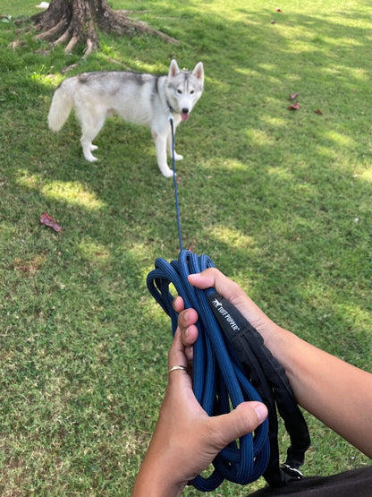 Tuff Pupper - Wander - Extended Leash - Midnight Blue