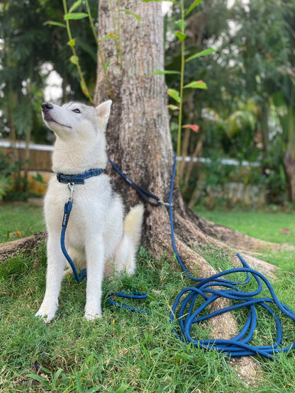 Tuff Pupper - Wander - Extended Leash - Midnight Blue