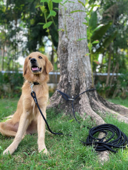 Tuff Pupper - Wander - Extended Leash - Epic Black