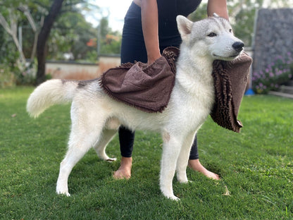 Tuff Pupper - Quick-Dry - Shammy Towel - Dark Brown