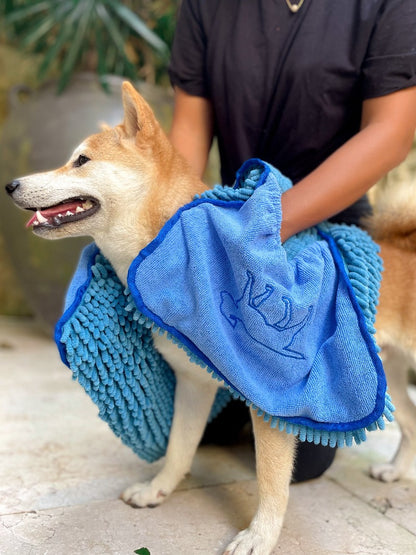 Tuff Pupper - Quick-Dry - Shammy Towel - Blue