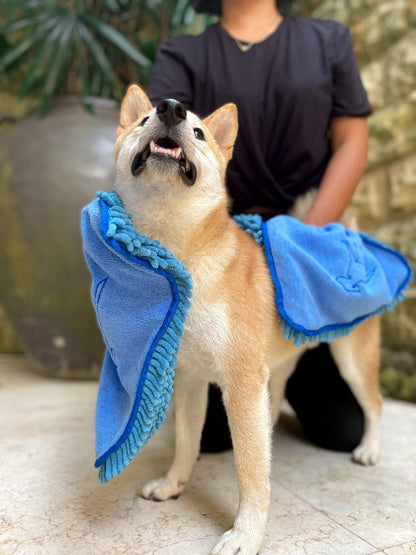 Tuff Pupper - Quick-Dry - Shammy Towel - Blue