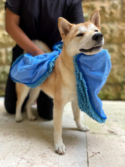 Tuff Pupper - Quick-Dry - Shammy Towel - Blue