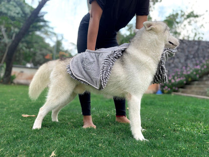 Tuff Pupper - Quick-Dry - Shammy Towel - Cool Grey