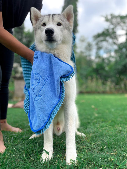 Tuff Pupper - Quick-Dry - Shammy Towel - Blue