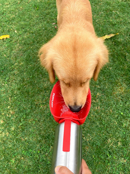 Tuff Pupper - PupFlask - 40oz Bottle - Crimson Red