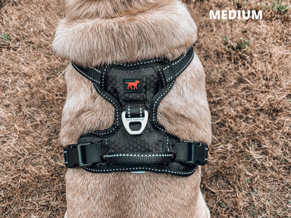 Tuff Pupper - Metro - Everyday Harness - Epic Black