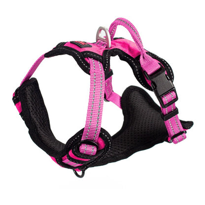 Tuff Pupper - Metro - Everyday Harness - Hot Pink