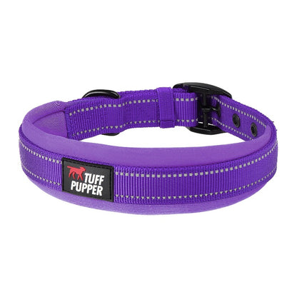 Tuff Pupper - Ultra Comfort - Padded Collar - Purple