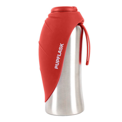Tuff Pupper - PupFlask - 27oz Bottle - Crimson Red