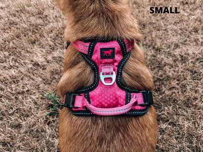 Tuff Pupper - Metro - Everyday Harness - Hot Pink