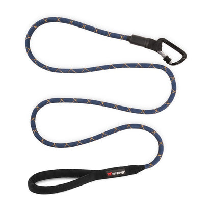 Tuff Pupper - Sentry - Rope Leash - Midnight Blue