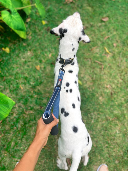 Tuff Pupper - Short Leash - Traffic Handle - Midnight Blue