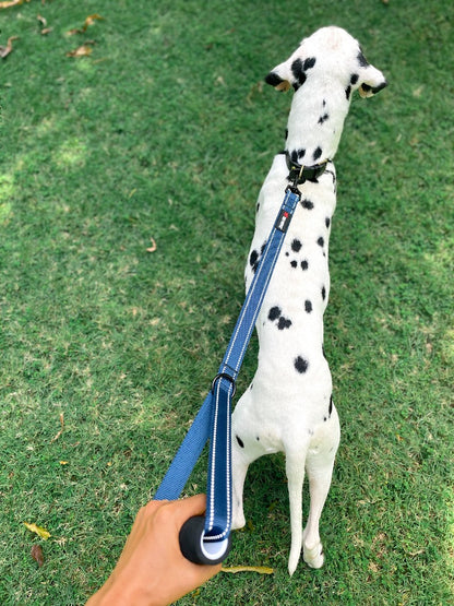 Tuff Pupper - Short Leash - Traffic Handle - Midnight Blue
