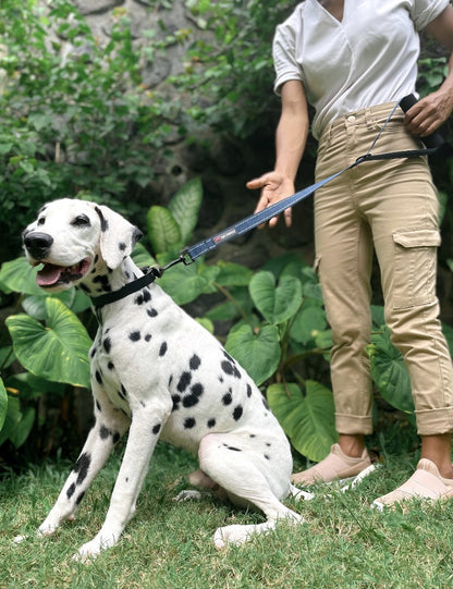 Tuff Pupper - Short Leash - Traffic Handle - Midnight Blue