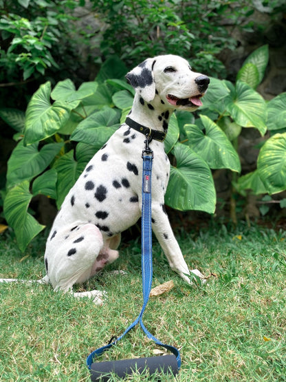 Tuff Pupper - Short Leash - Traffic Handle - Midnight Blue