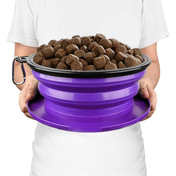 Extra large collapsible dog bowl sale