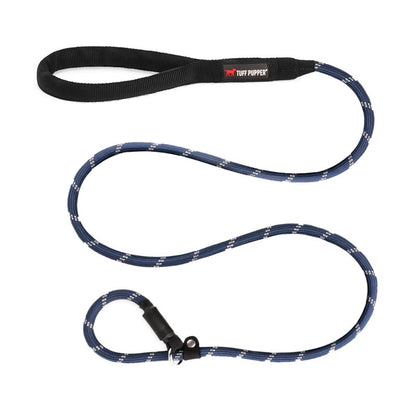 Tuff Pupper - Summon - Rope Slip Leash - Midnight Blue