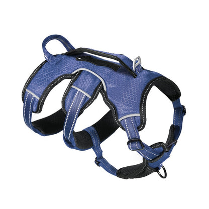 Tuff Pupper - Tracker - Rugged Harness - Midnight Blue